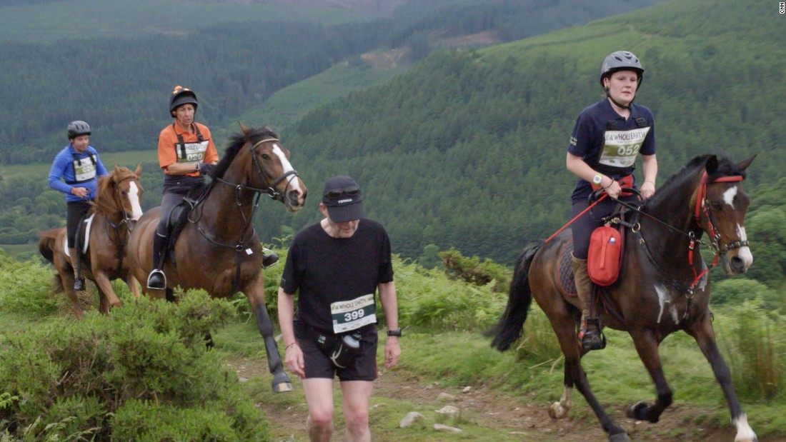 Man versus horse the world's strangest marathon? CNN Video