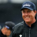 Phil Mickelson Open close-up