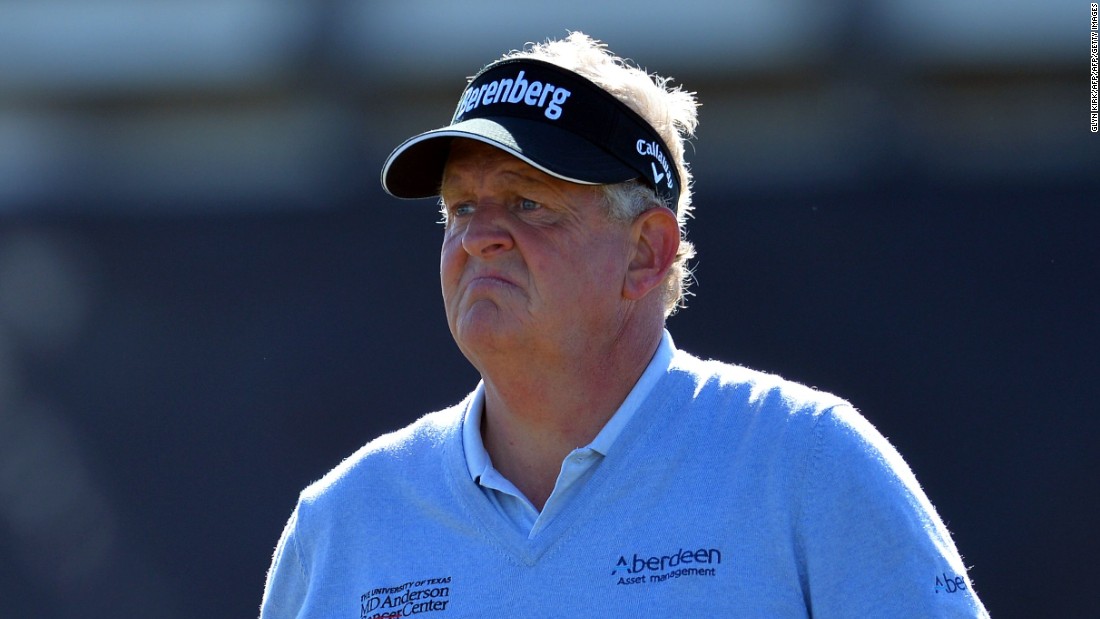 Scottish veteran Colin Montgomerie, who grew up at Troon and came through qualifying, was another who will see the weekend by the skin of his teeth after a 75. 