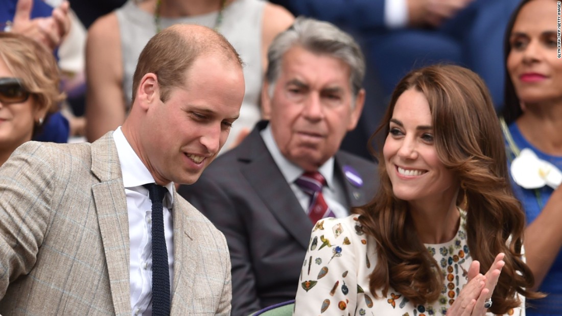 Prince William and his wife, Kate Middleton, are both regulars at Wimbledon and were in the Royal Box to watch Andy Murray win the title for a second time. 