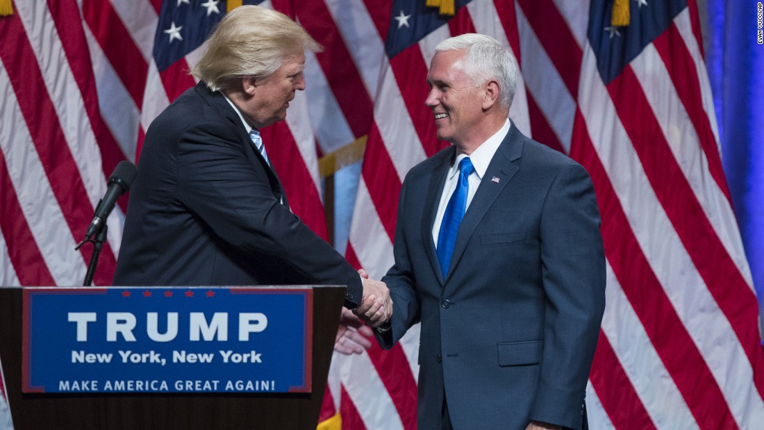 Mike Pence went from golf partner to Donald Trump's vice presidential