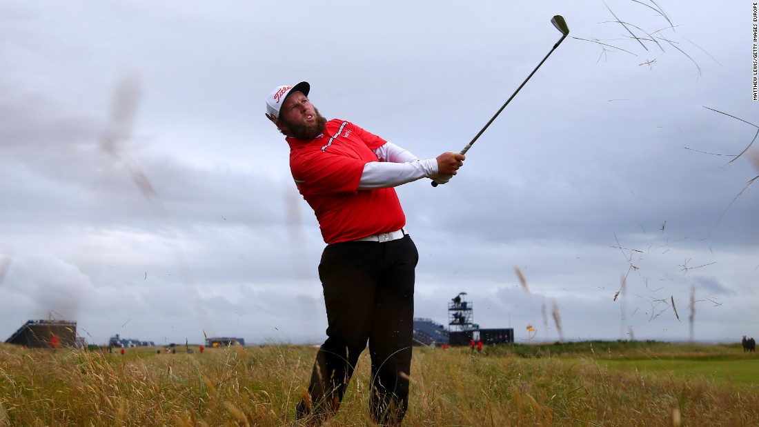 Andrew Johnston of England delighted the galleries with his play on the third day of the championship.