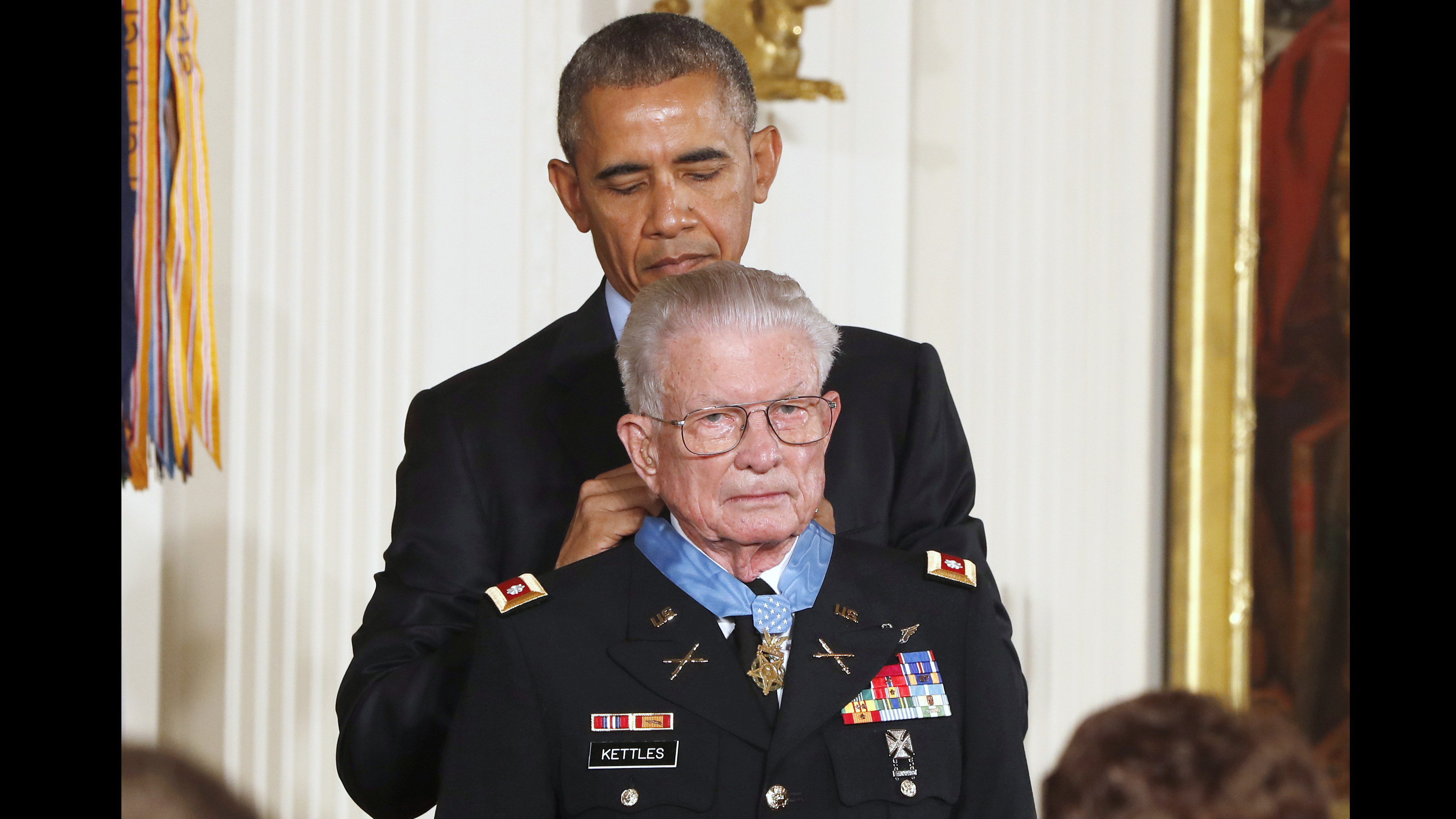 do medal of honor recipients have to get screened