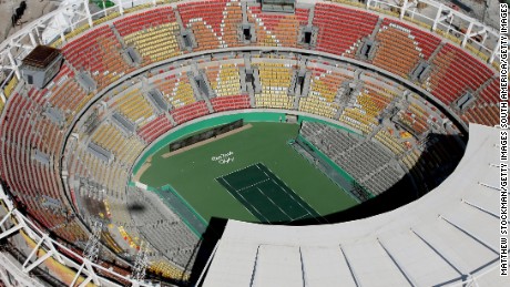 The Rio tennis center will host the best players in the world.