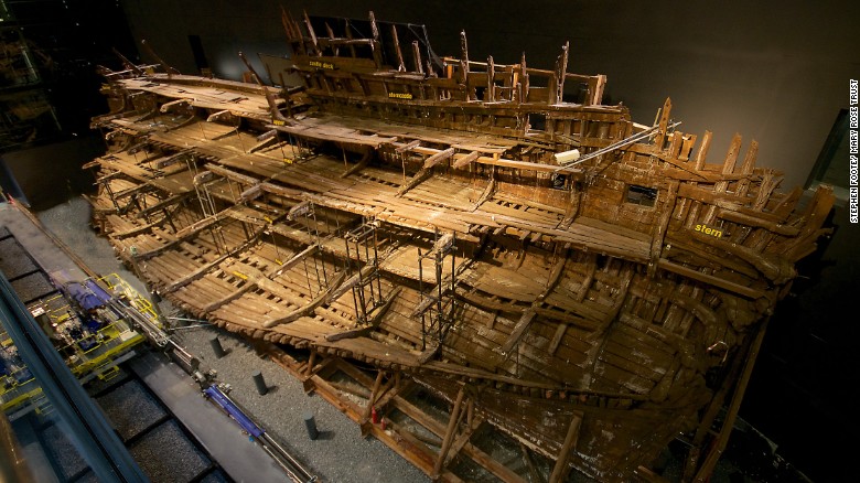 Henry VIII's Mary Rose warship gets makeover