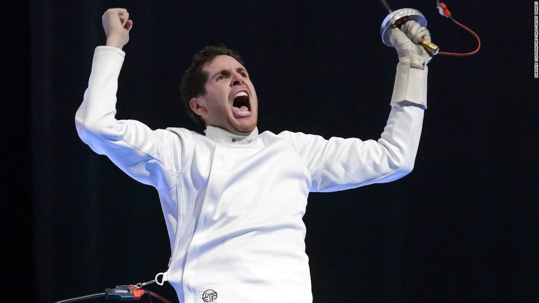 Gauthier Grumier: Why I chose fencing over football - CNN Video.