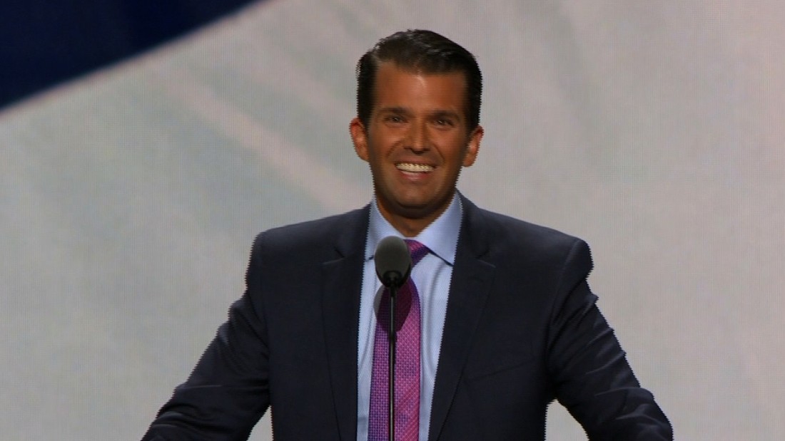 Donald Trump Jr. Trump is only choice for president CNN Video