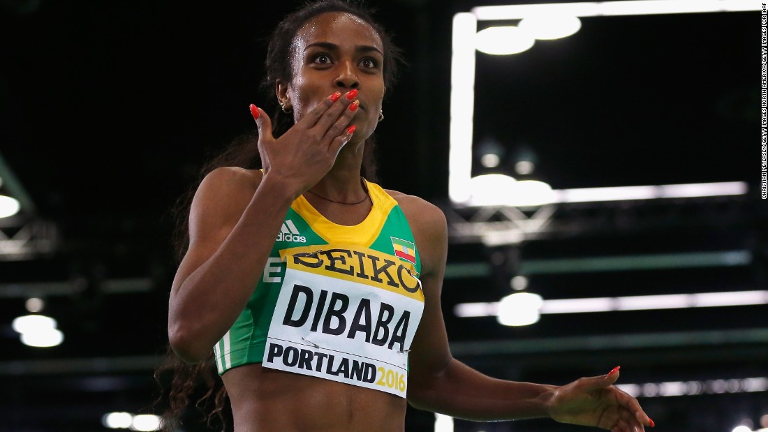 Genzebe Dibaba was named as the Laureus female athlete of the year in 2015 after breaking three world records in two weeks, setting new marks in the 1,500m indoor, 3,000m and two mile indoor events. The Ethiopian, 25, will be going for gold in the 1,500m.