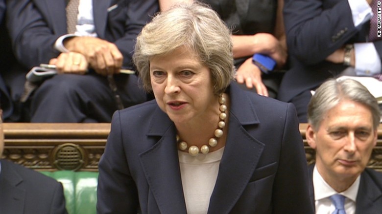 Theresa May faces her first Prime Minister&#39;s Questions