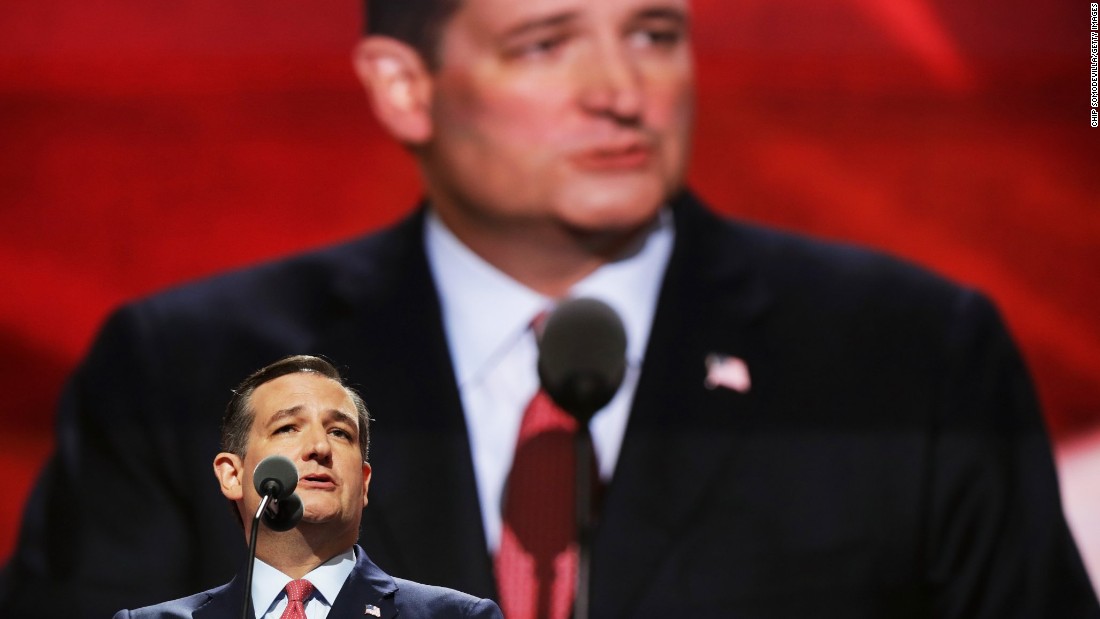 U.S. Sen. Ted Cruz, Trump&#39;s main adversary in the primaries, was booed at the end of his speech when it was clear he wasn&#39;t endorsing Trump. Cruz told people to &quot;vote your conscience.&quot;