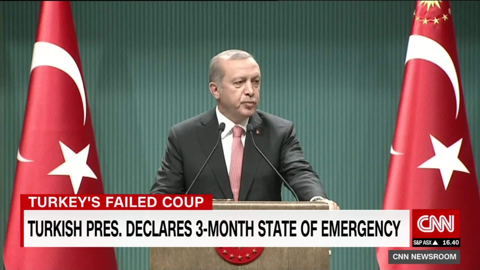 Turkish president declares state of emergency CNN Video