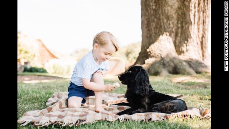 The Duke and Duchess of Cambridge are delighted to share four new photographs of Prince George to mark his third birthday. They were taken by photographer Matt Porteous at their home in Norfolk in mid-July. A spokesman for Kensington Palace said: &quot;The Duke and Duchess hope that people will enjoy seeing these new photographs. They would like to thank everyone for all the lovely messages they have received as Prince George celebrates his third birthday. &quot;Photographer Matt Porteous said: &quot;I really enjoyed the opportunity to take these photographs of Prince George. It was a very relaxed and enjoyable atmosphere. I&#39;m honoured that they have decided to share these images with the public to mark his third birthday.&quot; 