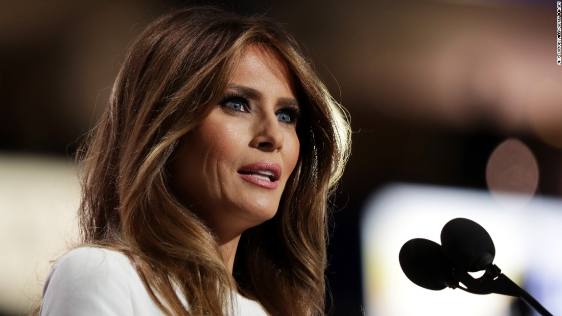 Melania Trump silent while Donald Trump under fire - CNN Video