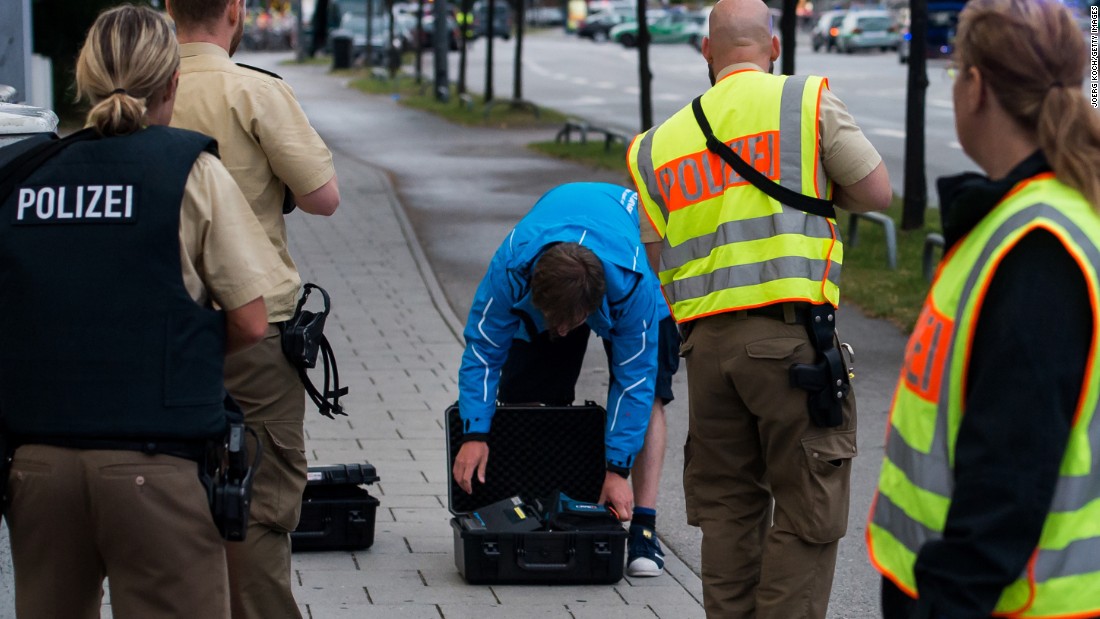 Munich shooting witness: Gunman was killing children - CNN Video