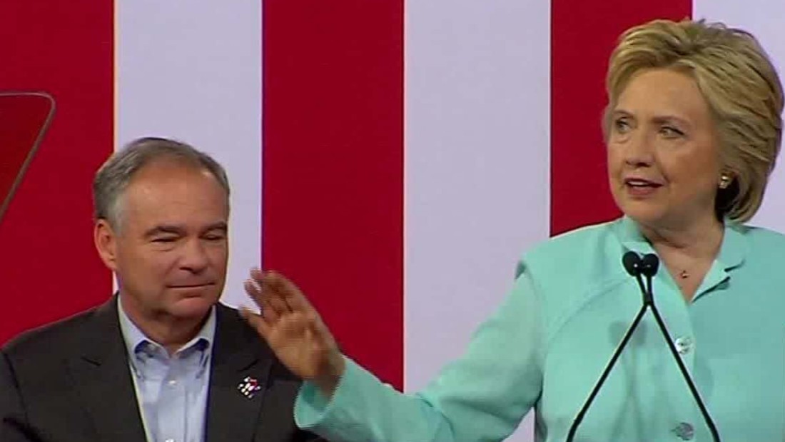 Tim Kaine's wild 78 hours before Hillary Clinton's VP