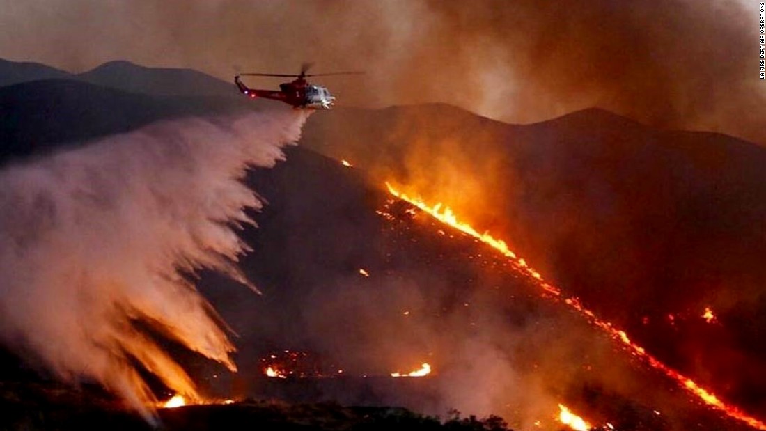 Sand Fire scorches 33,000 acres in Santa Clarita, California, area | CNN