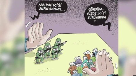 Turkey crackdown on satire cartoonists