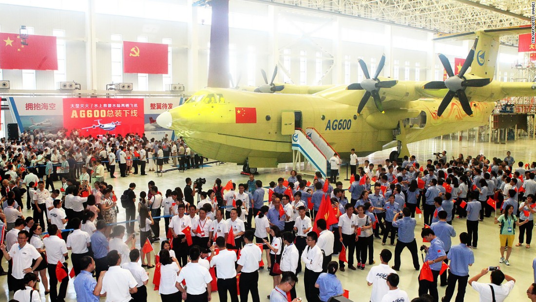 China Unveils 'world's Largest Seaplane' - CNN