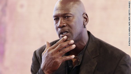 Michael Jordan at the Palais de Tokyo in Paris in 2015 to present Palais 23, to celebrate the 30th anniversary of the Jordan Brand.