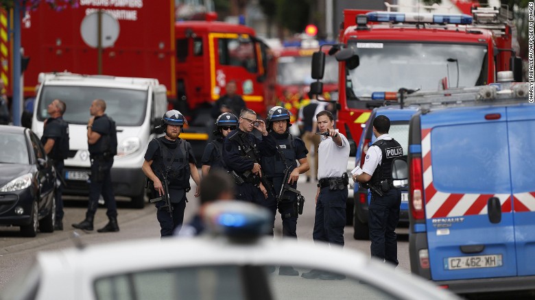 Priest brutally murdered in France terror attack
