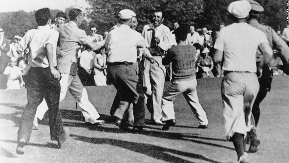 In 1936, Tony Manero won the U.S. Open on Baltusrol&#39;s Upper Course for his only major title. 