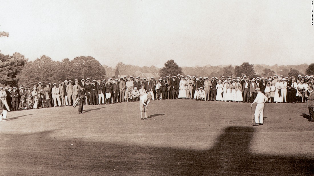 Baltusrol&#39;s Old Course hosted five major tournaments before the club was extensively redeveloped, including the 1915 U.S. Open (pictured). Four-time U.S. amateur champ Jerry Travers won his only U.S. Open title -- by one shot -- and retired soon after. 
