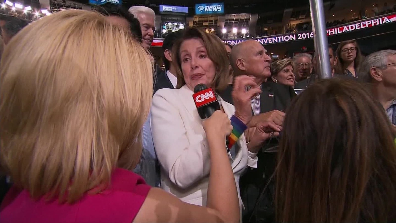 Bernie Sanders Gets Emotional At Dnc Roll Call Cnn Video 