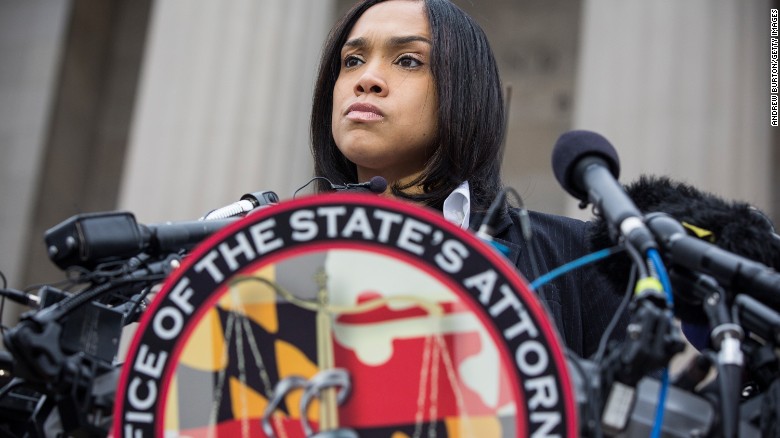 Baltimore State&#39;s Attorney Marilyn Mosby in a 2015 file photo.