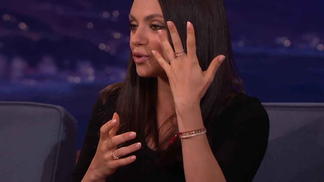 Mila kunis wedding 2025 ring etsy