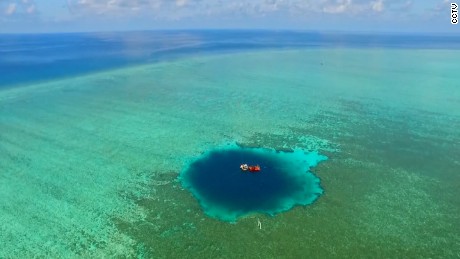 Inside the world's deepest blue hole - CNN Video