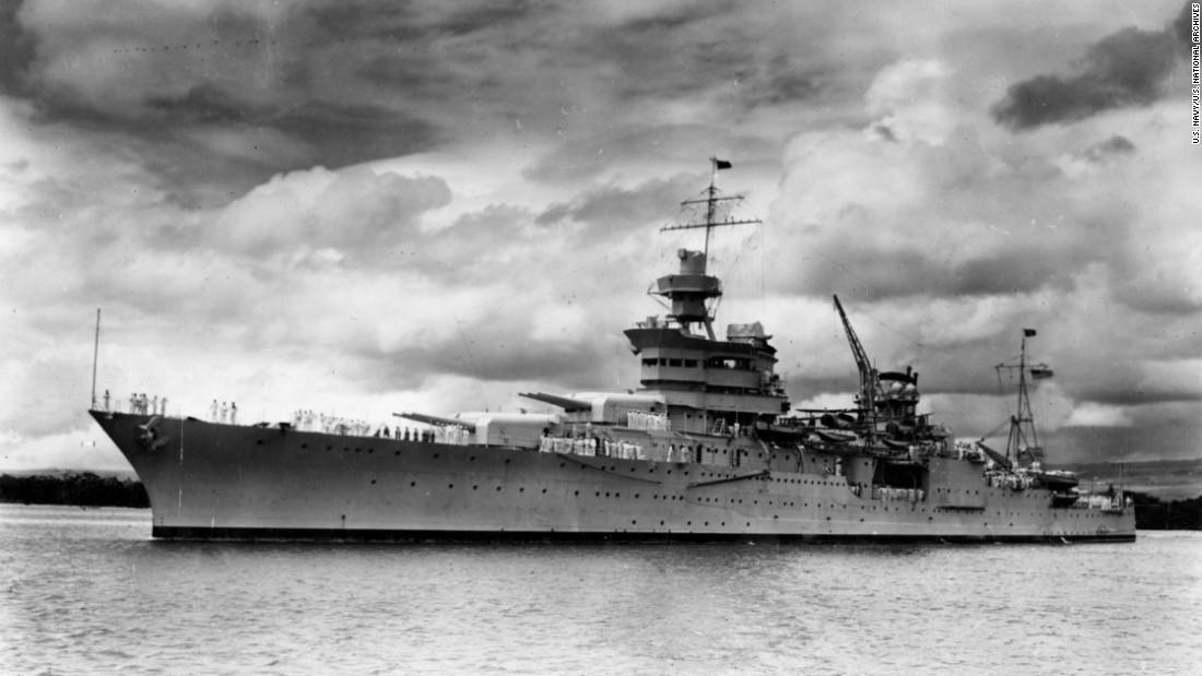 The USS Indianapolis, at Pearl Harbor in 1937, won 10 battle stars during World War II and delivered components of the atomic bomb that was dropped on Hiroshima, Japan. It was lost to a Japanese submarine on July 30, 1945, and about 800 men went into the sea. Only 316 survived&lt;strong&gt; &lt;/strong&gt;the nearly five-day ordeal in the water.