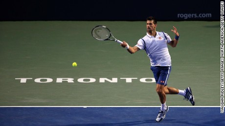 Novak Djokovic claimed his fourth Rogers Cup title in Toronto thanks to a 6-3 7-5 win over Kei Nishikori.