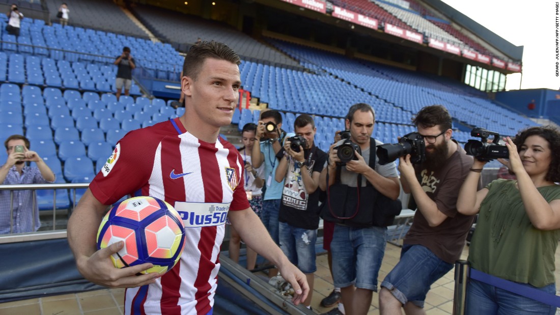 On July 30, Spanish club Atletico Madrid signed French forward Kevin Gameiro from La Liga rival Sevilla for a reported &amp;euro;32 million ($35.6 million).