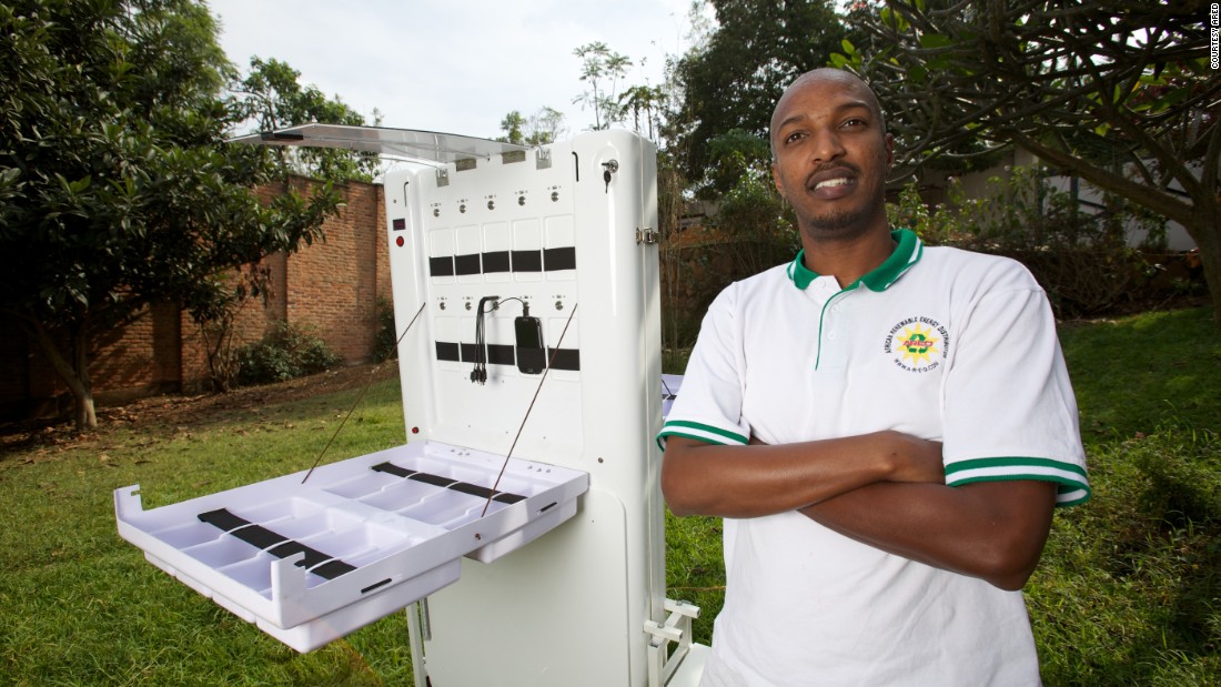 RÃ©sultat de recherche d'images pour "recharge solaire, "Mobile Kiosk Platform" (Rwanda)"