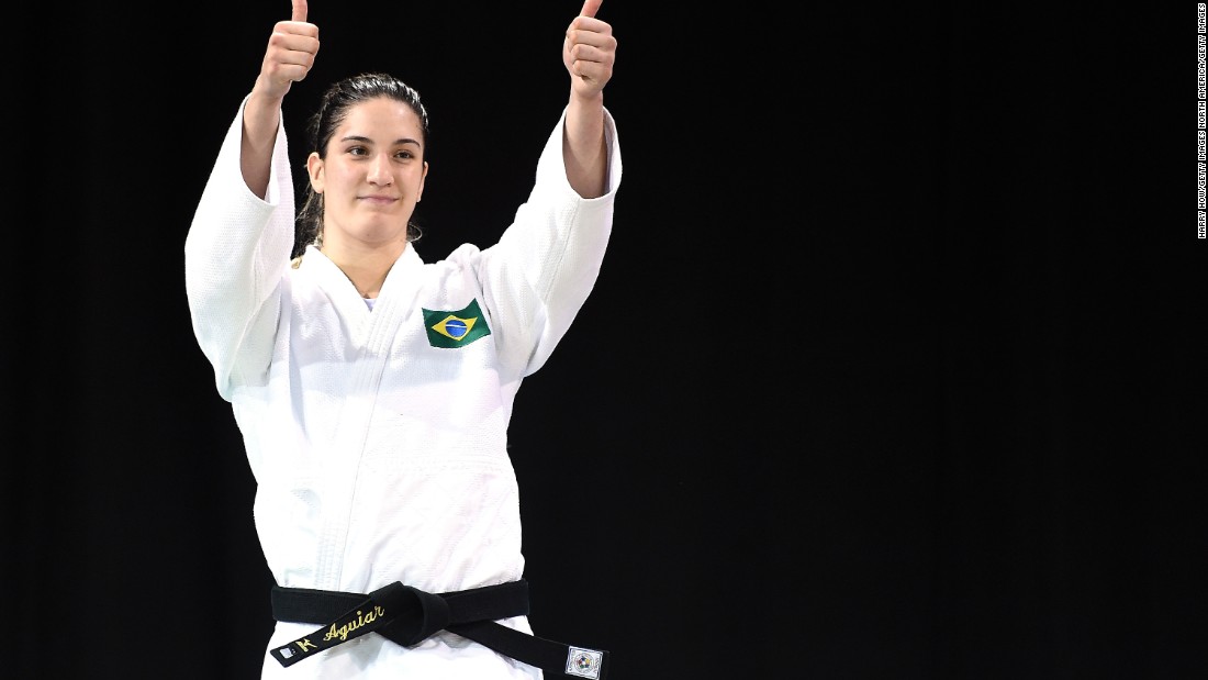 Mayra Aguiar is a favorite for Olympic gold in the women&#39;s -78kg judo category at Rio 2016. Also watch out for team-mate Sarah Menezes on the opening day of the Games.&lt;br /&gt;