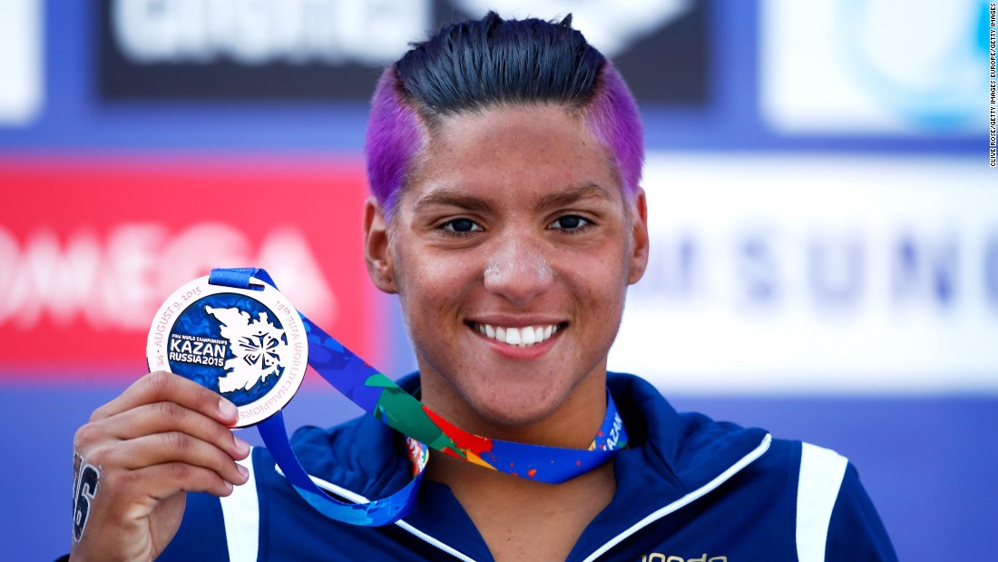 Ana Marcela Cunha&#39;s colorful hair will be wrapped under a swimcap when she does battle in Rio. At last year&#39;s world championships in Kazan, Russia she won gold in the 25km marathon and a bronze in the 10km as well as a silver medal in the team open water event.&lt;br /&gt;