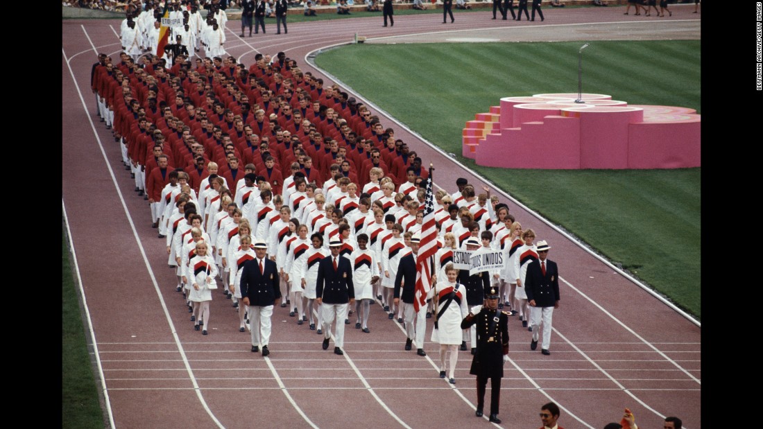 &lt;strong&gt;Mexico, 1968:&lt;/strong&gt; Listen, this seriously needs to happen. There really needs to be an Olympic throwback collection, and these white dress/sweater things need to be in it. We&#39;ll pass on the men&#39;s navy turtlenecks, though. 