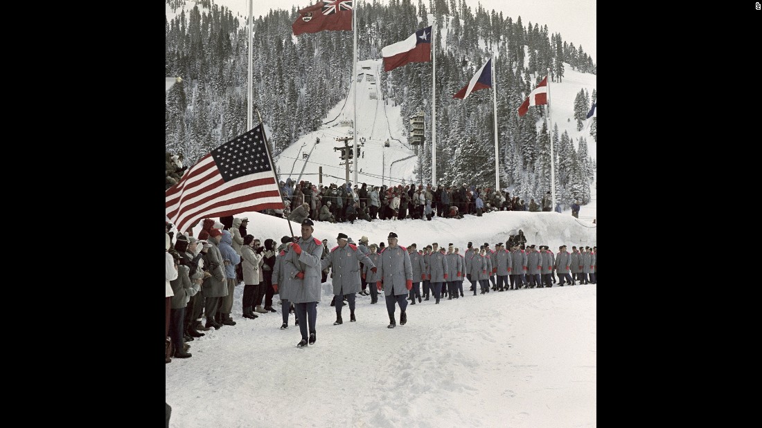 &lt;strong&gt;Squaw Valley, 1960:&lt;/strong&gt; When it comes to military looks, there&#39;s fashionably military -- cocked berets, flashy epaulettes and such things -- and then there&#39;s uncomfortably military. This is the latter. 