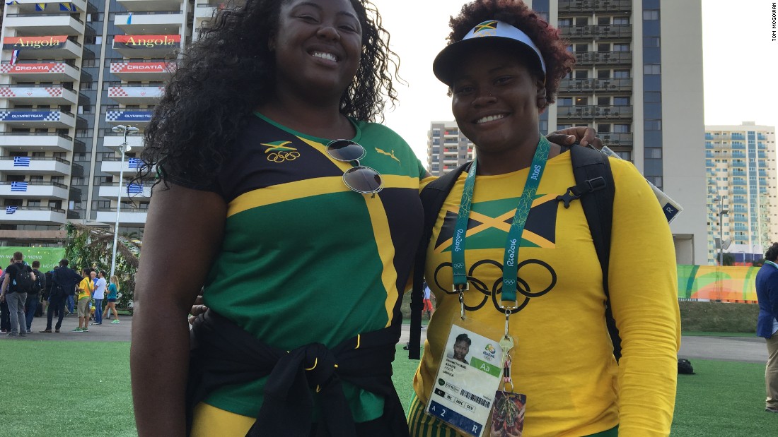 Jamaicans Danniel Thomas and Daina Levy are loving life in the village, despite some hiccups.