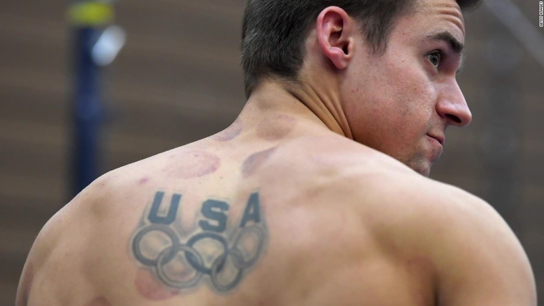Olympic ink: Athletes show off their tats
