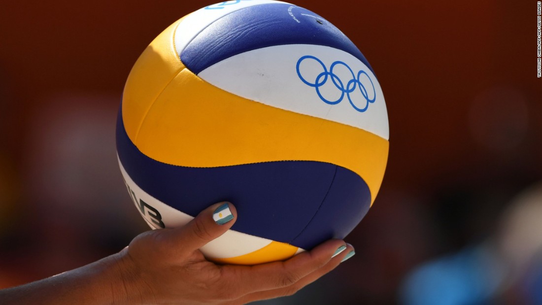 The official ball of  the Rio 2016 Games, which will see 96 athletes compete for gold in the men&#39;s and women&#39;s events.