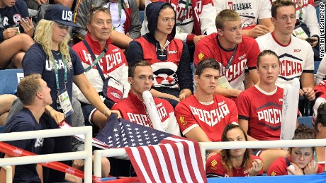 Russian athletes booed at Rio Olympics
