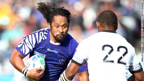 Seilala Mapusua was Samoa&#39;s vice-captain at the 2011 Rugby World Cup.