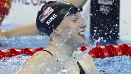 American Lilly King defeats Russia&#39;s Efimova for gold