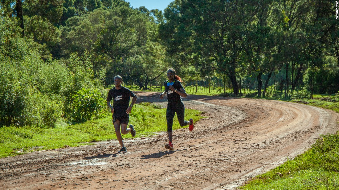 Enda&#39;s founders went to Iten to get feedback on their prototype, talking to athletes about what they need from a running shoe.  
