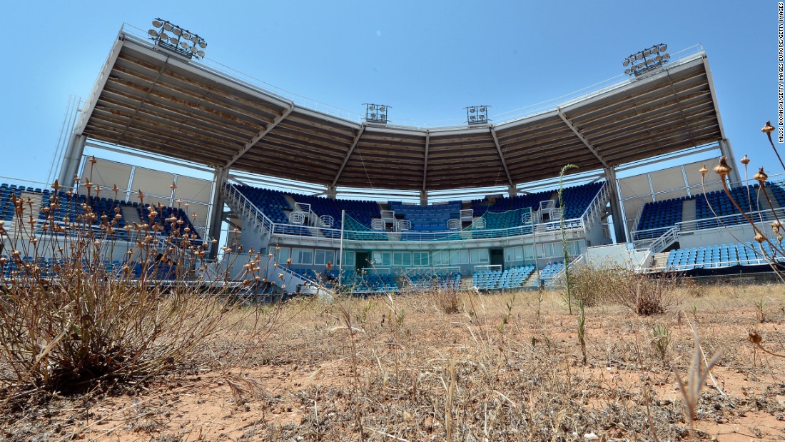 Greece spent around $11 billion on the 2004 Athens Games, but a lack of planning led to most of the stadiums falling into disrepair, and in one case providing a homeless shelter.