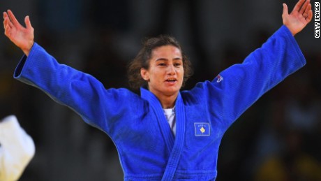 Judo champ thrills Kosovo with first ever gold medal
