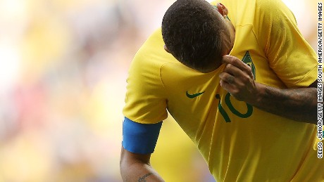 Neymar and Brazil&#39;s football team have been having a tough Olympics.