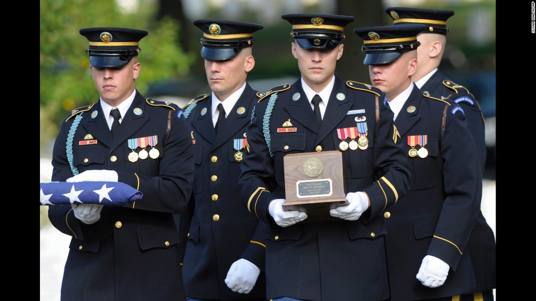 A soldier who lost both legs serving in Iraq fell to his death from a roller coaster in upstate New York in 2011. Sgt. James Hackemer, 29, was riding the Ride of Steel roller coaster at Darien Lake Theme Park Resort when he &lt;a href=&quot;http://www.cnn.com/2011/US/07/09/new.york.roller.coaster/&quot;&gt;plummeted about 200 feet to the ground&lt;/a&gt;. Hackemer&#39;s remains were laid to rest at Arlington National Cemetery. 