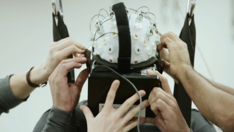 Brain training helps paraplegics move legs again